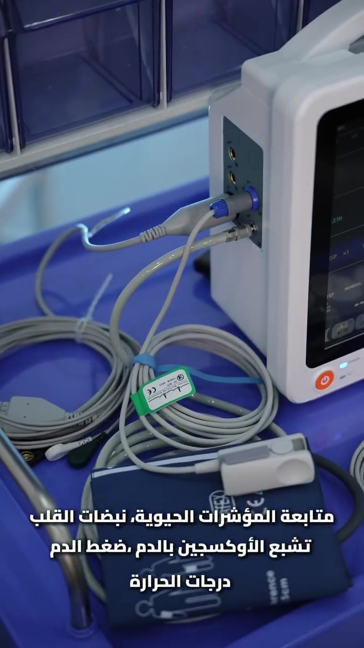 مونيتر مرضى • ECG ٦ قنوات • الطب الحديث MHD