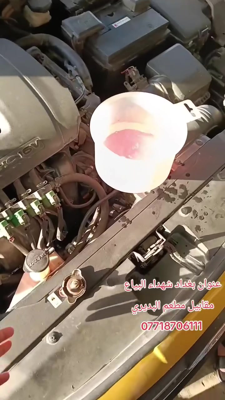 النترا 2020 اترجع ماي لدبه وتحمه 
فحص كازگيت جميع سيارات 
راديترات ولصالنصات وغسل السلندر بجهاز الألي وتبديل ماء راديتر وفحص كازكيت وتنظيف حجر بيئه بحدث الأجهزة 
بوليش غسل السيارات وتبديل أنواع زيوت عنوان شهداء البياع مقابيل مطعم البديري وتساب***********
