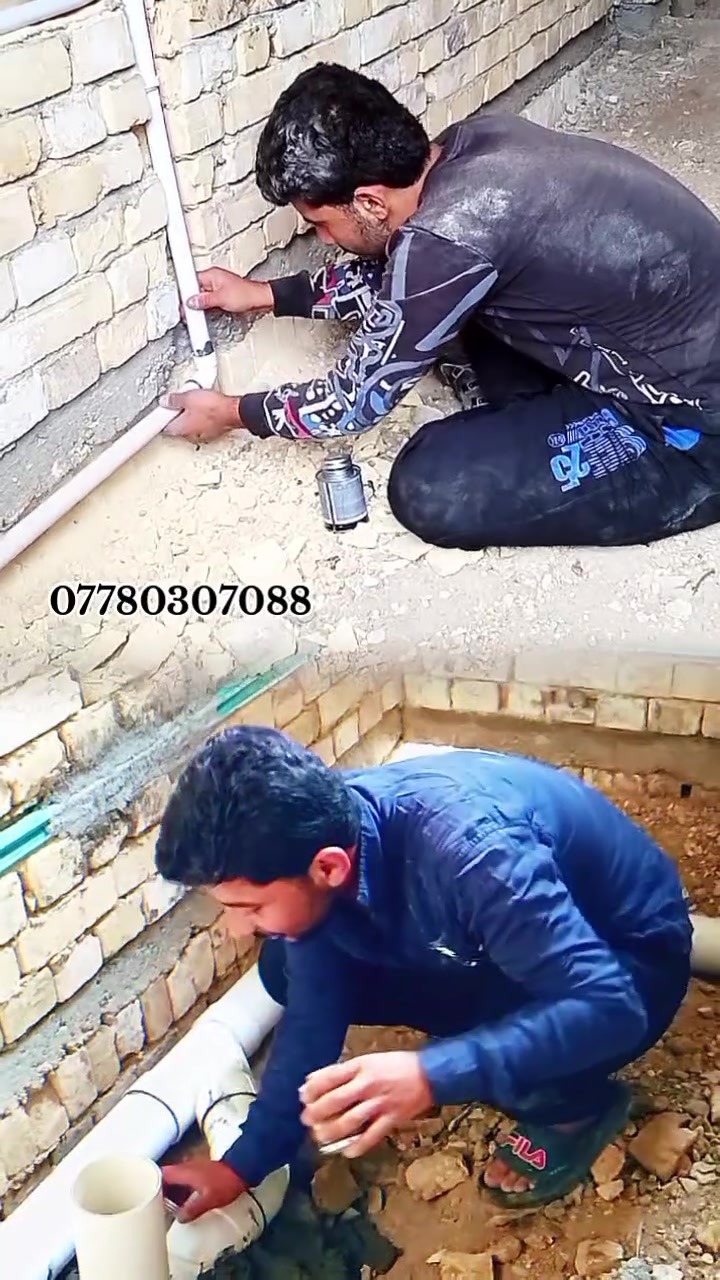 السلام عليكم
العمل بتأسيس المي 
والعمل بتأسيس المجاري 
شغلنا يكون باحدث الادوات والاجهزه 
ويكون العمل بكادر خاص وياي 
المكان واسط كوت. دجيلي. الحي. 
التواصل عبر الصفحه الخاصه بيه 
او الرقم
***********
