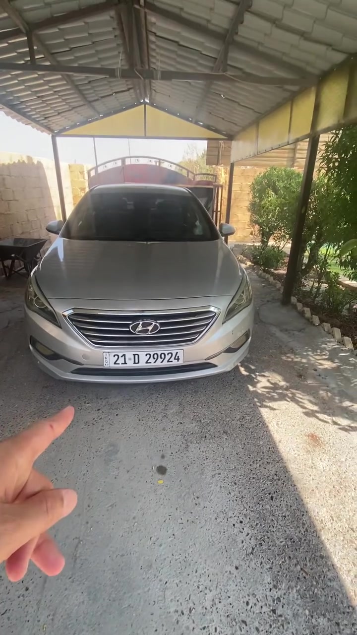 سوناتا ٢٠١٦ • وارد امريكي • حادث وصبغ