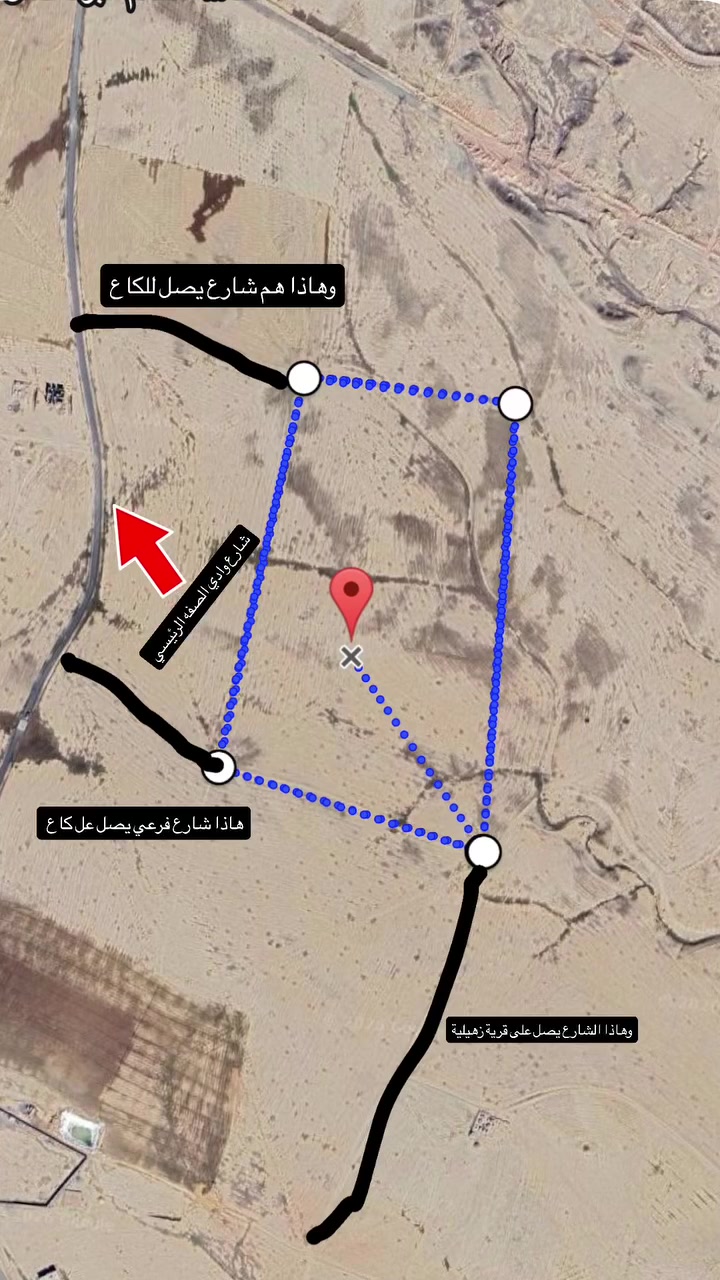 السلام عليكم ارض للبيع خلف قرية زهيليه على شارع وادي الصفة المساحه 27 دونم وابيع قطعه من ٣ دوانم وفوك 
للستفسار ***********
