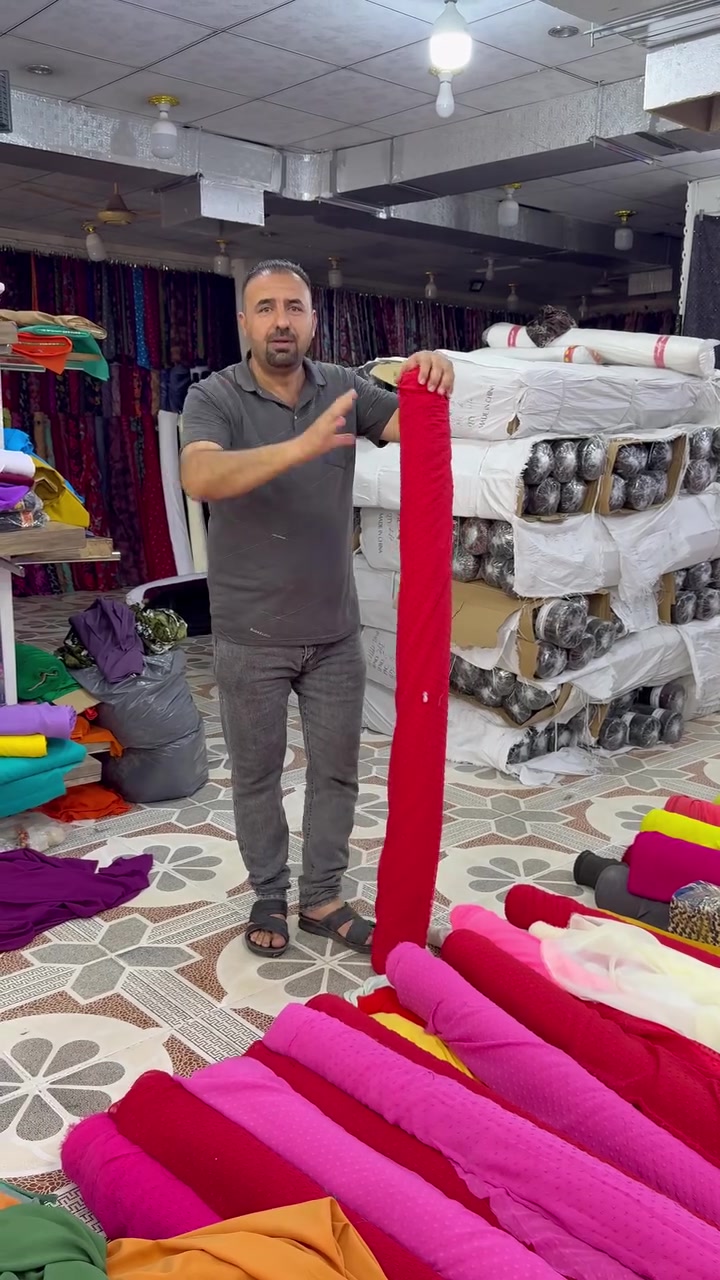 الى عشاق الصيفي 😍 أقمشة باهر نمر وان  اكبر تنزيلات 
اكبر تنزيلات  المتر واحد الف فقط 😍 أكثر من 300 لون عرض داخل محل فقط لمدة يومين سعر قطعه 2500 الفين ونص
لسنا الوحيدين لكننى الافضل. دوما🤝
خصم خاص للخياطات واصحاب المحلات التجارية 
العنوان كركوك قادسية الثاني شارع ابو وليد مضمد خلف جامع صابر كه ردي
للاستفسار اكثر يرجى مراسلة الصفحة او الاتصال ع رقم***********  + *********** واتساب

