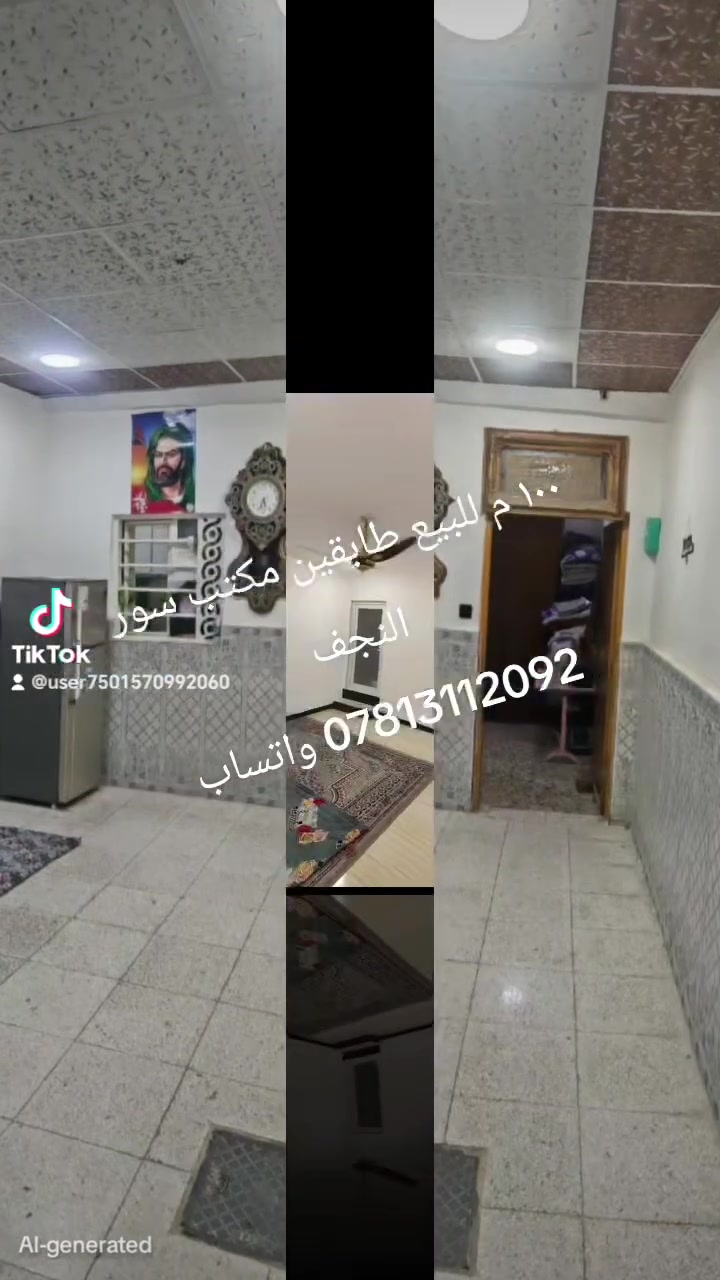 النجف • مكتب تجاري • ١٠٠م