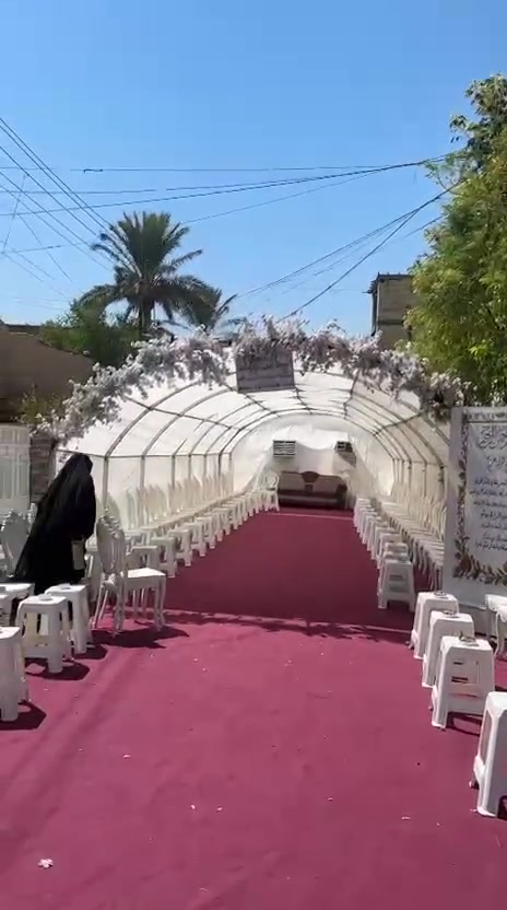 من اعمال مجمع جدايل بغداد لهذا اليوم .... نصب جادر خطوبه 
ااالف مبروك 
… للحجز ***********

