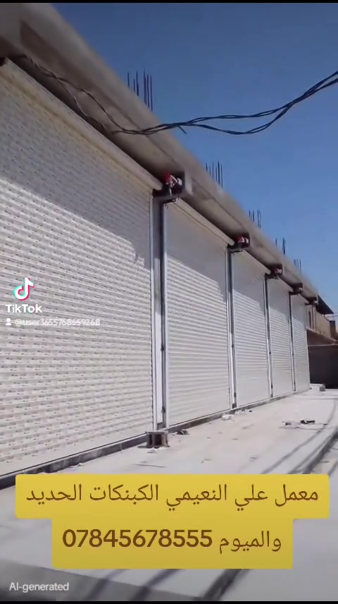 معمل علي النعيمي الكبنكات الحديد والميوم توفرالدينا ماطورات بسعار مناسبه وتصليح كافت الكبنكات ***********  ***********
