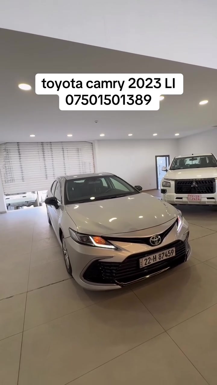toyota camry 2023 le  تۆیۆتا کامری 2023 خەلیجی شەریکە جیهان ماوی رۆیشتنی 69هەزار کیلۆمەتر  یەک پارچەی سبوغە  بۆ زانیاری زیاتر تیل بۆ ئەم ژمارەیە بکەن ***********  #toyota #Camry  #هەولێر  #foryouシ
