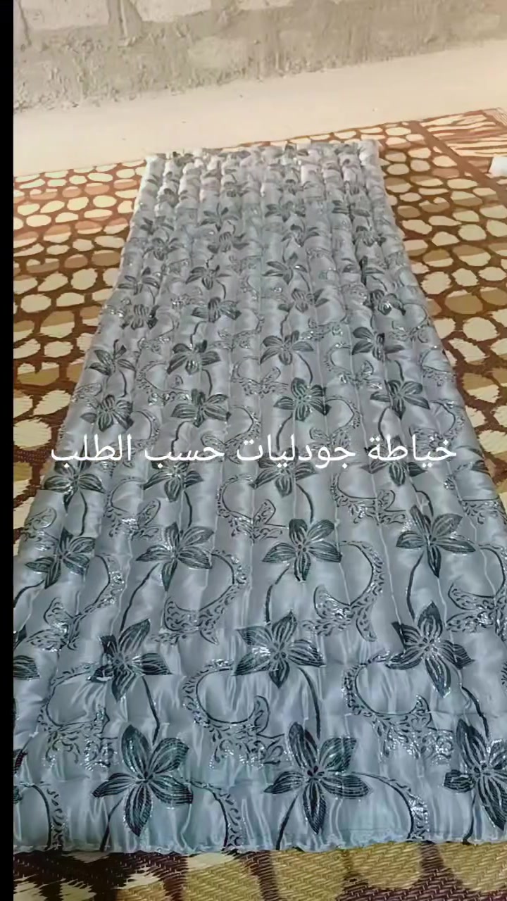 السلام عليكم خياطة جودليات حسب الطلب الموقع واحد حزيران قرب الخيمه
