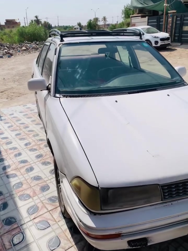 سلام عليكم للبيع كورلا موديل ٩١ سيارة جاهزة من كلشي كهربائيات وتبريد شغال مكان سيارة بابل ***********
سعر ٣٦ وبي مجال
