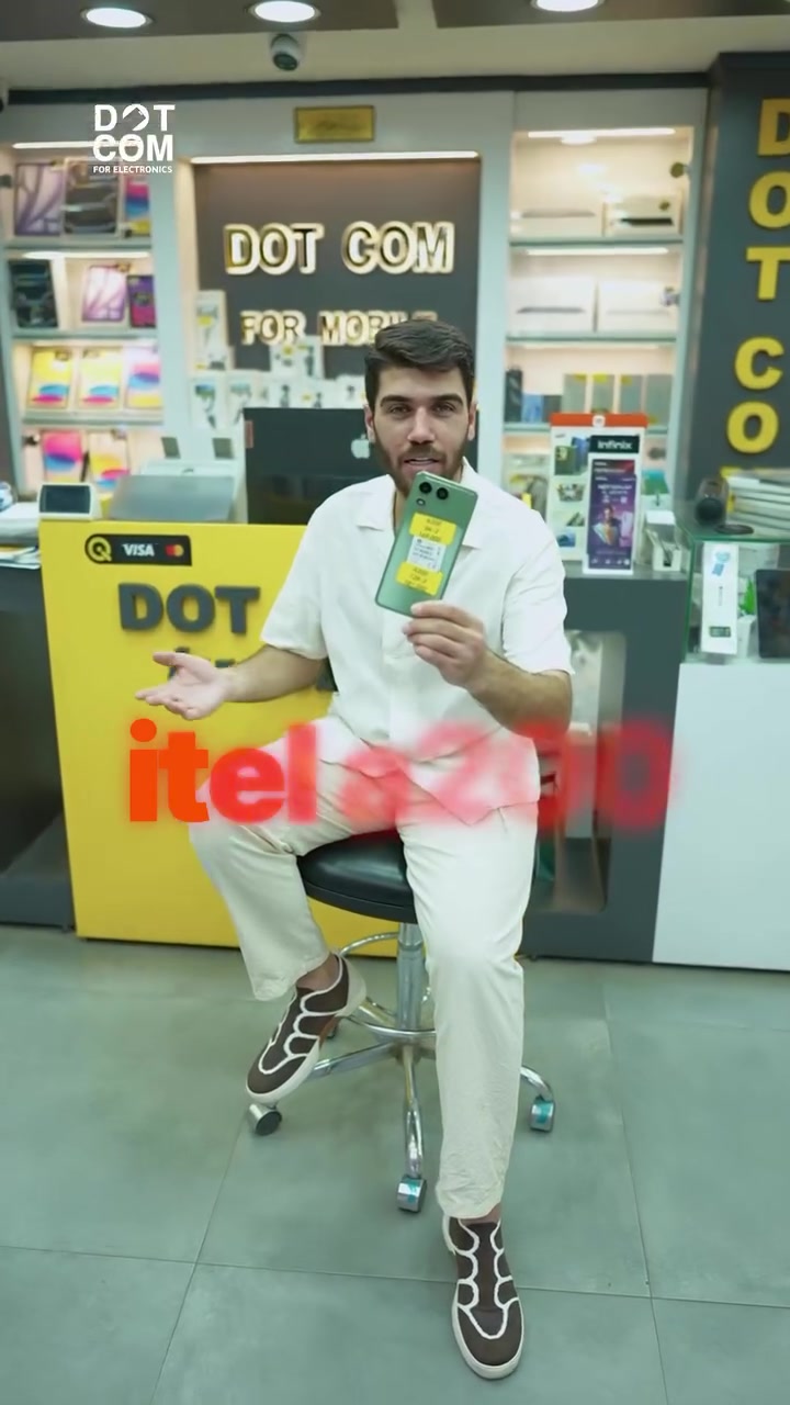 بحثت عنه من الموقع الرسمي لـ itel وتأكدت من الموديل A200. 

📱 itel A200

🔥 متوفر هسه داخل دوت كوم
✨ جهاز عملي وبسعر مميز

📞 مبيعات: ***********
📍 بغداد - المنصور - 14 رمضان - مجاور مطعم الساعة

#itelA200 #itel #DotComIQ #بغداد #المنصور
