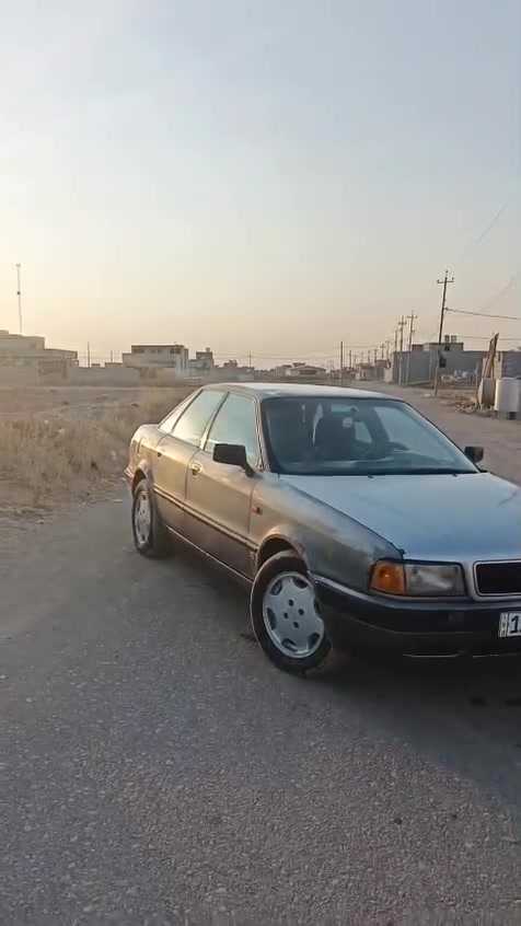 السلام عليكم
‏اودي 80
‏1992
‏رقم نينوى دولي
‏محرك شرط حجم 2000
‏كير عادي 
‏طخم نظيف
‏بدون ضرر بدون صبغ 
‏وضع شركة تبريد ثلج 
‏بيها تقحيل بمكانات
‏السعر 35 وبيها مجال
‏***********
