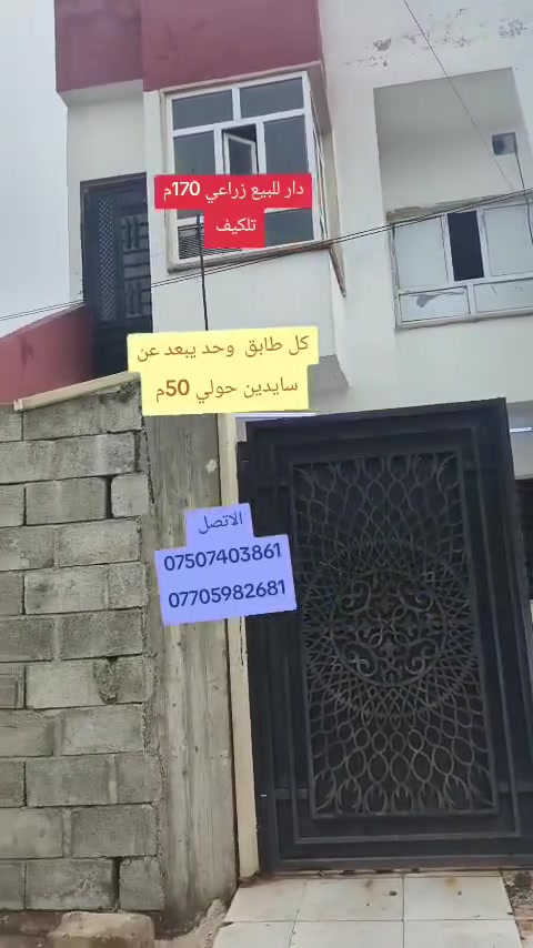 تلكيف • دار زراعي • سند ابيض