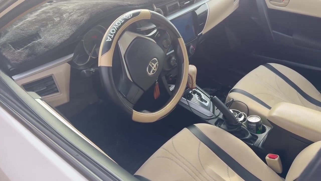 كورلا 2015 خليجي شركه عامه
محرك 2.000 كير at
شاشه وكامره خلفيه وتكم ستيرن 
تبريد ثلج وسنويه بسمي شرط تحويل ثاني يوم
سياره عوزه زوج تايرات فقط 
بيه تكحيل جماليه 
مكانه بغداد جسر ديالى 
سعر 133
رقمي ***********
