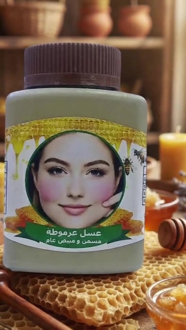 عسل مرموطة • مسمن وجه • مبيض وجه