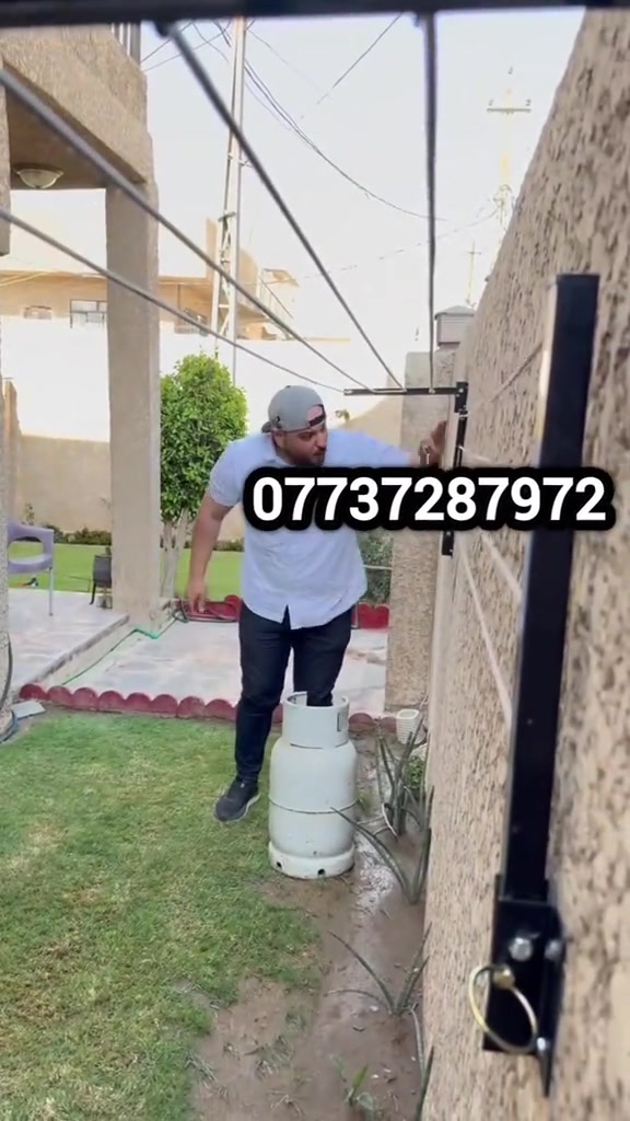 مشر جداري السعر 10 الاف توصيل 5 الاف ✅ مشر الملابس الشبح قابل للطي والثني ✅ راح يوفر مساحه و راح يكون شكله مرتب و حديث ✅ حركتين : ممكن للاسفل ينطوي وايضاً للاعلى  • حديد كثافه عالية جدًا ممتاز • 4 حلقات للحبل وليس 3 • يجي ويا حبل كتان ١٤ متر • و ٨ براغي و٨ چويات وية كل مشر -حلقات (پيامه) لسهولة استخدام المشر  خدمة التوصيل لكل المحافظات ٥ آلاف 🚖  للحجز و الاستفسار يرجى ارسال الرقم والعنوان لصفحه 🌹 او مراسلة واتساب على الرقم التالي : ***********
