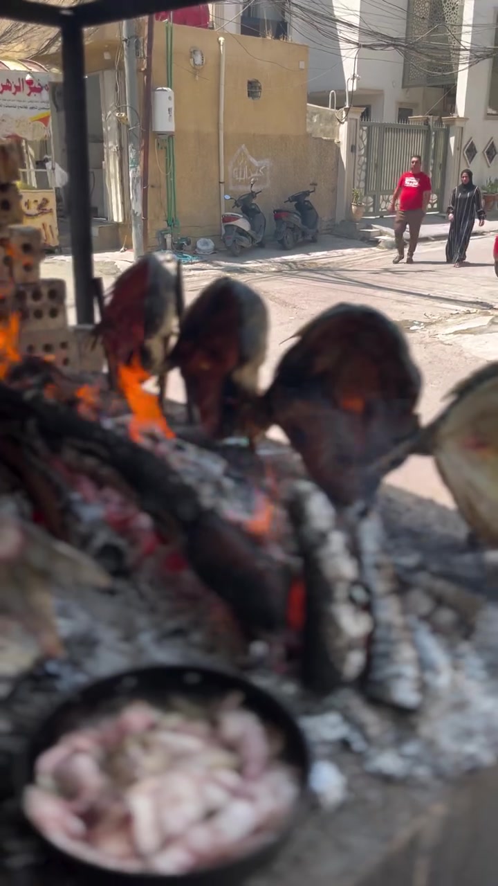 🐟🔥 سمك مسكوف على الطريقة البغدادية 🔥🐟

طعم عراقي أصيل ونكهة الفحم اللي ما تنوصف 😋❤️
سمك طازج، متبل ومشوي على أصول المسكوف البغدادي 🔥

📞 للطلب والحجز: *********** -***********
📍 قصابة ومشويات بركة آل البيت (ع)

📍 بغداد – الكريعات –

المسكوف البغدادي… طعم الأصالة على أصوله 🇮🇶🔥
