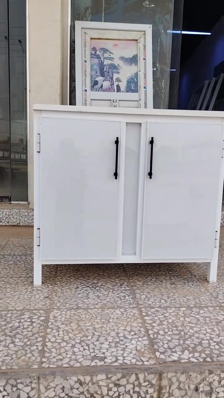 كاونتر المنيوم • مبطن بالكامل • حوض مرمر