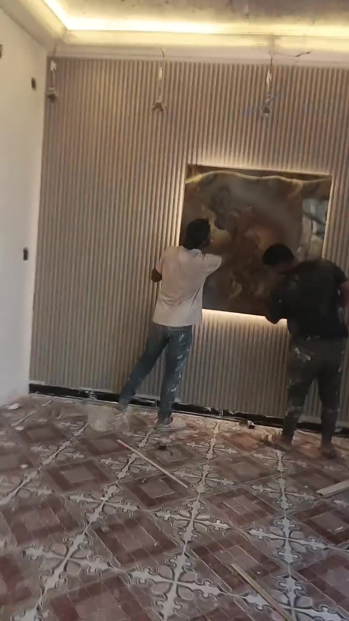 كافه اعمال ديكورات ولصباغ وتغليف جدار طلس واجهات  ***********
