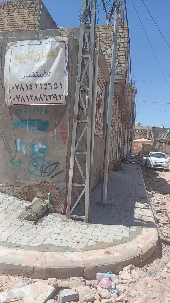 النجف حي الميلاد الحولي • مشتمل ٥٠م • غرفة نوم واستقبال
