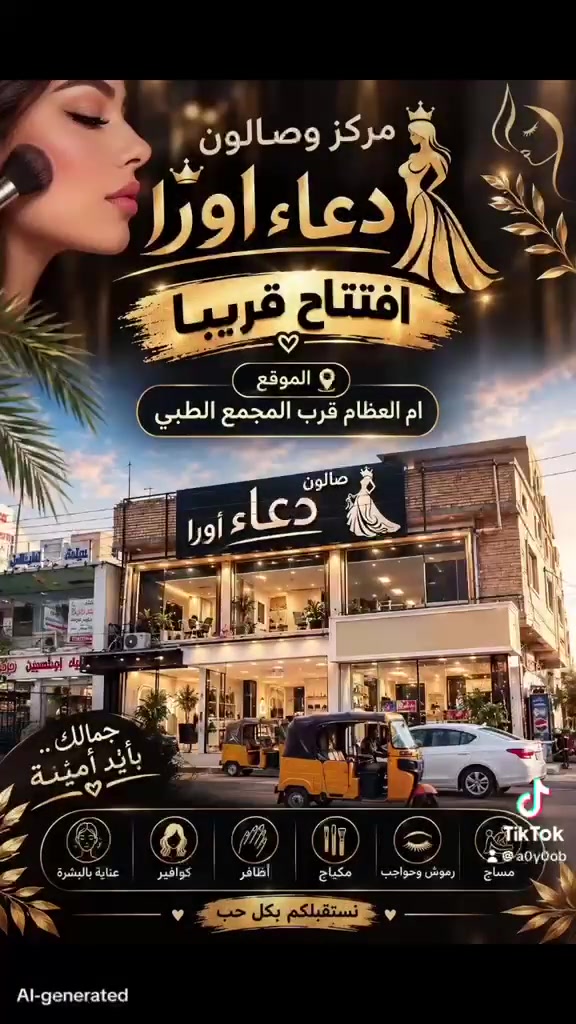 صالون تجميل • ام العظام • واتس اب