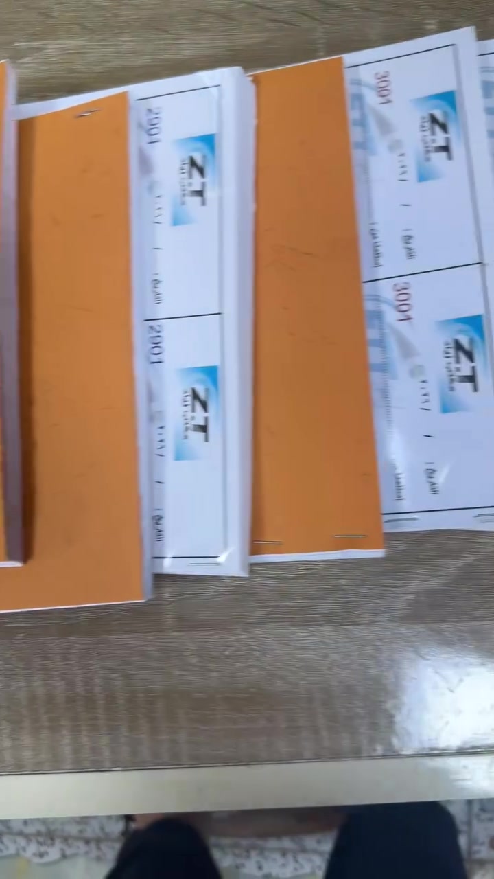 📢 إعلان هام

📚 مكتبة مهند

نوفر لكم طباعة كافة الوصولات التجارية وغير التجارية وبمختلف الأحجام، مع إمكانية الطباعة:

✅ كربونية وغير كربونية
✅ ترقيم حسب التسلسل المطلوب
✅ تخريم سهل القص وبجودة عالية

💰 الأسعار:

📄 الدفتر المفرد (100 وصل):

* الحجم الكبير: 5,000 دينار
* الحجم الصغير: 4,000 دينار

🎉 عرض خاص للكميات:
عند طلب 10 دفاتر فأكثر يصبح السعر:

* الحجم الكبير: 3,000 دينار للدفتر
* الحجم الصغير: 2,000 دينار للدفتر

📍 العنوان:
بداية شارع العلوة – مقابل الباب الخلفي لكراج بغداد – خلف مول إنفنتي.

📞 للاستفسار والطلب:
***********
***********

مكتبة مهند
جودة في الطباعة • سرعة في الإنجاز • أفضل الأسعار
