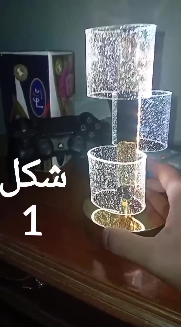 بسم الله
تيبلام لمس تغير 3اضواء يوجد7اشكال
 شحن كرستال اكليرك
ديكور لجمالية لغرف النوم 
القطعه ب١٣مع توصيل
قطعتين ب٢٠ مع توصيل
٣قطع ب٢٦ مع توصيل
لكل محافضات العراق
يوجد جملة 10فما فوق ب6
للحجز رقم و عنوان و شكل القطعة
واتس***********