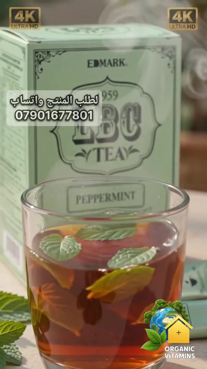 🍃 انتعاش الطبيعة في كل رشفة! ☕✨

​هل تبحث عن المشروب المثالي الذي يجمع بين المذاق الفاخر والفوائد الصحية المذهلة؟

​تعرّف على #شاي إدمارك الماليزي #بالنعناع الطبيعي 🇲🇾
الخيار الأول لمن يبحث عن النشاط، الحيوية، والراحة النفسية والجسدية!

​🌟 لماذا ستعشق شاي إدمارك بالنعناع؟
​🌿 #طبيعي_100%:
مزيج ساحر من أوراق الشاي المSelected وعشب النعناع الصافي بدون أي إضافات ضارة.

​🧘‍♂️ #مهدئ_للأعصاب:
يساعدك على الاسترخاء وتقليل أعراض التوتر والقلق بعد يوم عمل طويل.

​🥗 #صديق_للجهاز_الهضمي:
يقلل من الانتفاخات، يهدئ القولون، ويسهل عملية الهضم بعد الوجبات.

​⚡ #طاقة_وانتعاش:
يمنحك نفسًا منعشًا وطاقة طبيعية تجدد نشاطك في أي وقت من اليوم.

​🍵 #طريقة_التحضير:
​ضع كيس شاي إدمارك في كوبك المفضل.
​أضف الماء الساخن واتركه لمدة 3 إلى 5 دقائق ليتحرر الطعم والأريج الساحر.
​استمتع برشفة من الانتعاش الخالص! (يمكنك تناوله باردًا أيضًا للذوق المنعش صيفًا! ❄️)

​💡 اجعل صحتك أولوية واستبدل مشروباتك العادية بكوب من الصحة والانتعاش.

-ـ-ـ-ـ-ـ-ـ-ـ-ـ-ـ-ـ-ـ-ـ-ـ-ـ-ـ-ـ-ـ-ـ-ـ-ـ-ـ-ـ-ـ-ـ-ـ-ـ-ـ-ـ-ـ-ـ-ـ-ـ-ـ-ـ-ـ-ـ-ـ-ـ-ـ-ـ-ـ-ـ-ـ

منتجاتنا عضوية وطبيعية 100%
خالية من المواد الكيميائية الضارة 
خالية من المواد الحافظة أو اي اضافات
تعتبر مكملات غذائية وليست عقاقير طبية
آمنة للأطفال وللحامل والمرضع

صنع في #ماليزيا 

لطلب المنتج راسل الصفحة أو عن طريق #الواتساب
 ***********

