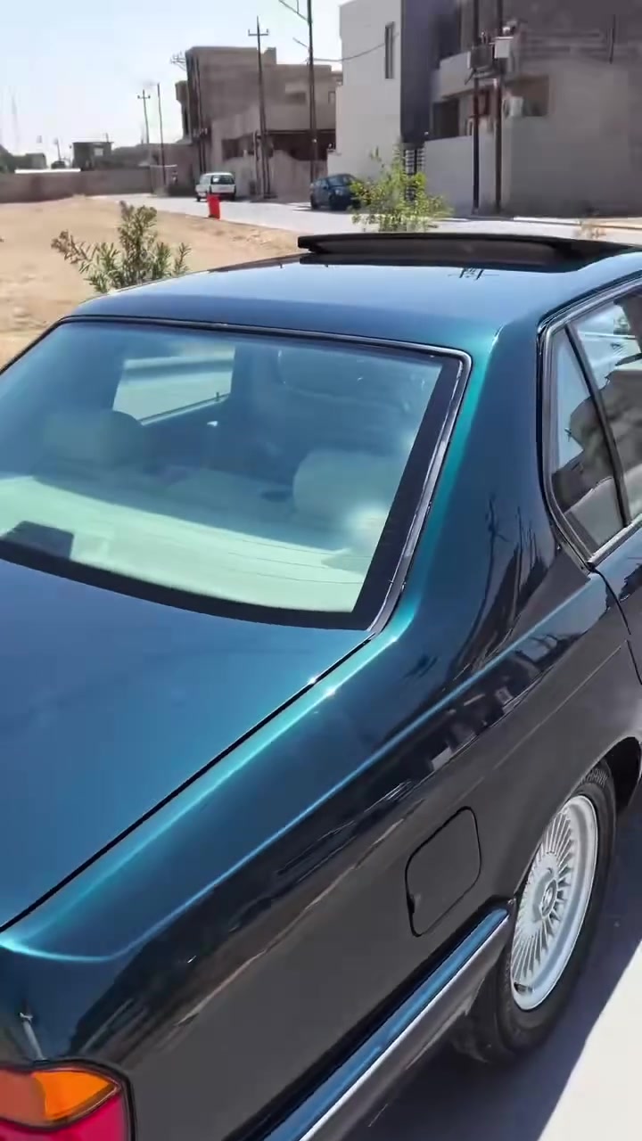 اقرا التفاصيل
للبيع
BMW -730i-V8 اصل
موديل 1994 اصل بلاد مو تحديث
لمتد Limited تريشه سوده 
السياره صبغ عام جمالية
شرط صبغ رقم واحد 
صفحات السياره موس شرط
لاشخط لا رصعه بدون اي عيب صبغ درجة اولى 
مواصفات 
1- دبل جام + الجام الخلفي الوسط هم دبل جام 
2- دبل ايرباك 
3-دبل كمبيوتر شغال
‏4-دبل جكمجه 
5-هوائيات بلاد 
6- بجم عريض 
7- سلايت طكتين شغال و اوتو 
8- صاج ملكي 
9 - ويل شعاع اصلي 
10- تبريد قطعتين + دبل مناخ 
11- ساحبه دخان بالبورد شغاله 
12- اربعه جام اوتو 
13- سنترلوك 
14- مقاعد بيجي جلد 
15- دبل كشن كهرباء + تكوات كهرباء شغال
16 - جعمقه كهرباء يعني الستيرن مي
غرفة السياره جديده وموضح بالصور  
محرك شرط درجة اولى جديد
الكير شرط درجة اولى جديد
بانكه كهرباء والحماوه ثابته جوه النص تبريد او بدون تبريد  
صدر امامي خلفي 100/100  
منضومة تبريد كلها جديده
راديتر جديد مشدود
تراي السياره شرط انطيك زيرو ومابيه اي عيب
لايتات جدد + سكنات جدد اصليات
بك لايت  جديد اصلي 1994  
السياره جاهزة من جميع النواحي 
بدون نقص برغي
لا اني اتساحه وياك ولا انت تتعنالي وتتعب  
شرط احلا من الصور السياره
وصورها جديده 
السياره 
شرط التحويل 
سنويه جديده 
رقم مسطره الجديد مشروع وطني تتحول بجميع المحافظات 
فحص وهزه جديده
المكان (نجف الاشرف)
السعر 110 قفل 🔒   
كلشي اكو بالسوك بس اكو فرق بين الجديد والتعبان
***********
