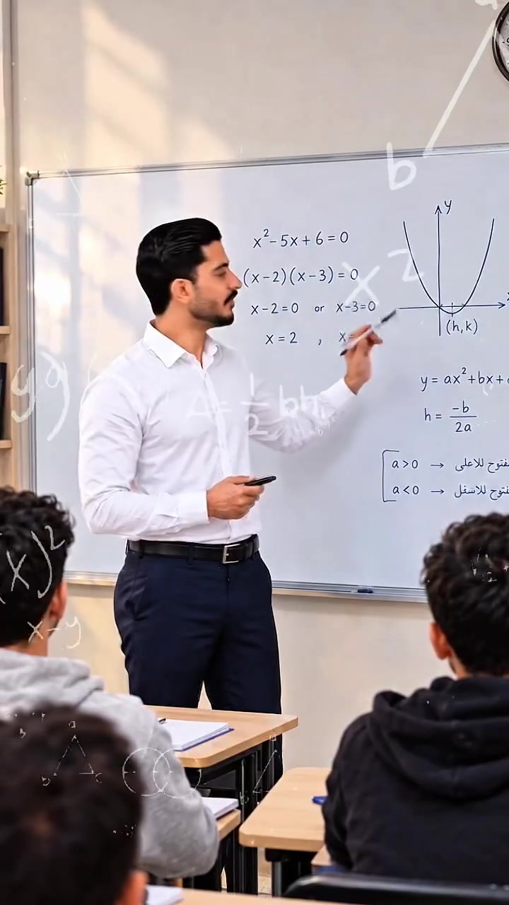 📢 إعلان انطلاق التسجيل للعام الدراسي الجديد 📢

يسرّ الأستاذ عبدالرحمن جاسم الزبيدي أن يعلن عن فتح باب التسجيل في مادة الرياضيات للمراحل الدراسية الآتية:

📘 المرحلة المتوسطة

* الصف الأول المتوسط

* الصف الثاني المتوسط

* الصف الثالث المتوسط

📗 المرحلة الإعدادية

* الصف الرابع الإعدادي

* الصف الخامس الإعدادي

✨ ابدأ عامك الدراسي بخطوة نحو التفوق والنجاح!

🔥 سارعوا بالحجز، فالأماكن محدودة!

📩 للاستفسار والتسجيل، *********** 

 📍  الموقع ناحية النمرود قرية العباس قرب برج زين 
الأستاذ عبدالرحمن جاسم الزبيدي الرياضيات طريقك نحو التفوق
