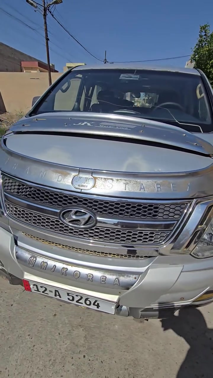🚗 للبيع: هونداي ستاركس (H-1) موديل 2009 🚗

​اللون: سلفر (فضي) 

​الرقم والسنوية: رقم نينوى، سنوية جديدة مجددة لغاية 2030 (باسمي وشرط التحويل المباشر) 

​الوضع القانوني: خالية من الضريبة ومكفولة من الغرامات تماماً

​المحرك: معمر جديد (شرط بدون تبخير ولا نفخ)

​النظافة: (موضحة بالصور)

​💰 السعر المطلوب: 130 ورقة ($13,000) وبيها مجال بسيط للطيبين.

​📌 للتواصل والاستفسار:

📱 ***********
