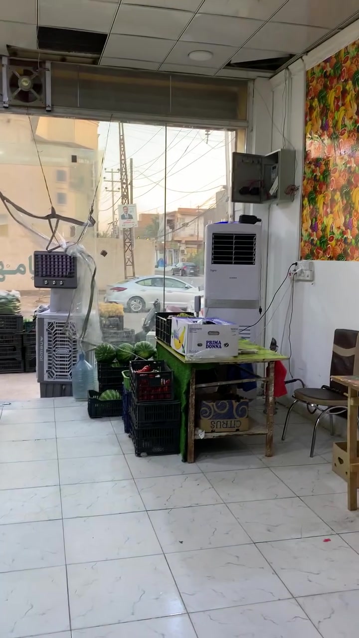 محل مخضر للبيع
العنوان الناصريه المركز حي أور
الأتصال ***********
