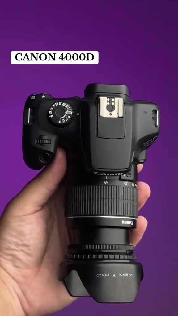 أول خطوة بعالم التصوير؟ 📸 ‏Canon EOS 4000D هي الخيار الأنسب للسعر مقابل الأداء! ✨ كامره كانون 4000d  مع جميع ملحقاتها /شاحن +بطاريه +عدستها +🎁جنطه مقسمه هديه  +🎁رام هديه     + 🎁حزام  هديه     بس ب 275 اطلبها الان …. ☎️***********☎️ #Canon4000D #تصوير_فوتوغرافي #كاميرات_كانون #تصوير
