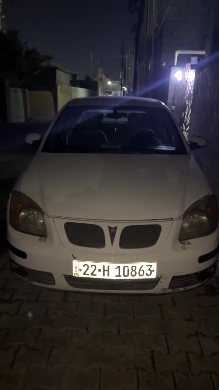 بسم الله الرحمن الرحيم بونتياك 2008 سيارة خير من الله كير ومكينة نظافة فول  بيهة ضربة بالجاملق الورة وشوية ومن الباب والبنيد مثل مواضح كدامكم يرادله تلحيض مكينة 2200 سبارة اربيل هزة 2026 رقم جديد خير من الله سيارة السعر59$ وبيهة مجال 
للتواصل ***********
