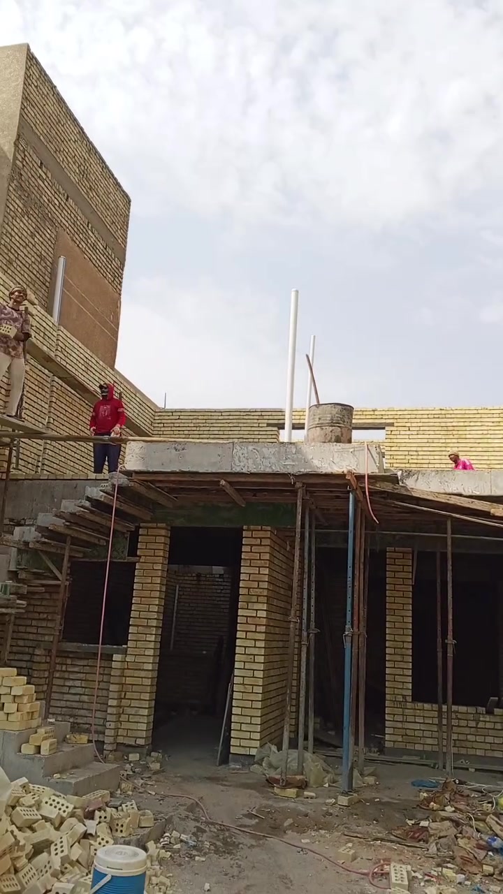 العكيدي • بناء نجار • صب بتلو ١٥سم