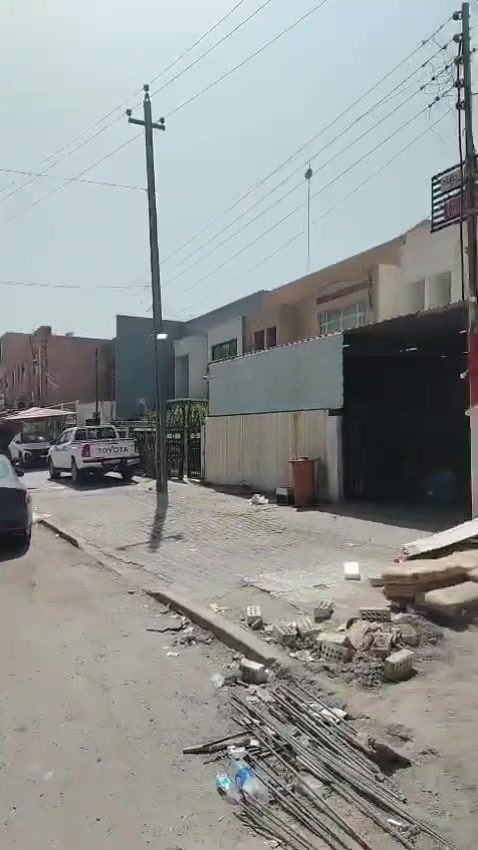 للبيع قطع من دار واجهه ٥ متر ونزال ١٠ متر شارع تجاري عريض ورصيف واسع شارع الاطباء نفس شارع جامع شنشل للاستفسار ***********