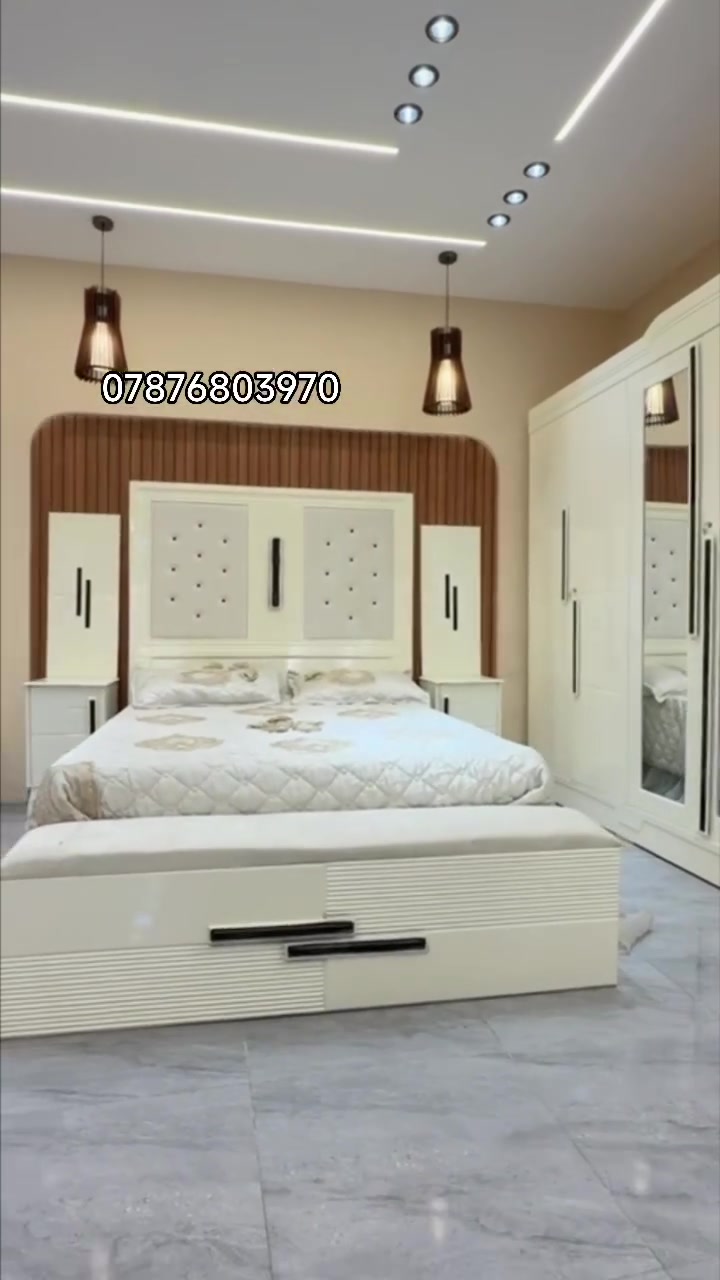 ✨ غرف نوم – نجارة عراقية بإتقان وجودة عالية ✨

📞 ***********
💬 للطلب والحجز عبر واتساب:
http://wa.me/+9647876803970

🔹 نجارة عراقية متقنة بتفاصيل دقيقة وتشطيبات راقية.
🔹 أكثر من 50 موديل متنوع لتناسب مختلف الأذواق.
🔹 توصيل إلى بغداد وجميع المحافظات بأجور مناسبة.
🔹 سرعة في الإنجاز، مع خدمة مميزة والتوصيل لحد باب البيت.

🛏️ مكونات الغرفة:

✔️ كنتور قياس 320 — داخل 3 ملم، الوجه 5 ملم
✔️ ميز مرآة
✔️ ميز بلازما
✔️ زاوية كنتورية قياس 80
✔️ سرير قياس 160 × 200
✔️ تاج الجرباية
✔️ ناصي الجرباية
✔️ قواعد الجرباية كلها بلوك
✔️ كومدين عدد 2 — قياس 50 للواحد

⭐ الإضافات المتوفرة:

▪️ شازلون مقعد — 50 ألف دينار
▪️ شازلون مخزن — 75 ألف دينار
▪️ دواشك طبية درجة أولى مع ضمان استبدال لمدة 5 سنوات
💰 السعر: 150 ألف دينار

💰 أسعار غرف النوم تبدأ من:
1,000,000 إلى 1,250,000 دينار فقط

🎨 أعمال صبغ بأجود الخامات، وبأسعار متنوعة تناسب مختلف الميزانيات.

🚚 اختار الموديل اللي يعجبك، وإحنا نوصل طلبك لحد باب البيت بأسرع وقت.

📩 للحجز والاستفسار:
أرسل لنا صورة الموديل المطلوب عبر واتساب، وسنكون بخدمتكم بكل سرور.

📞 ***********
💬 واتساب: http://wa.me/+9647876803970
