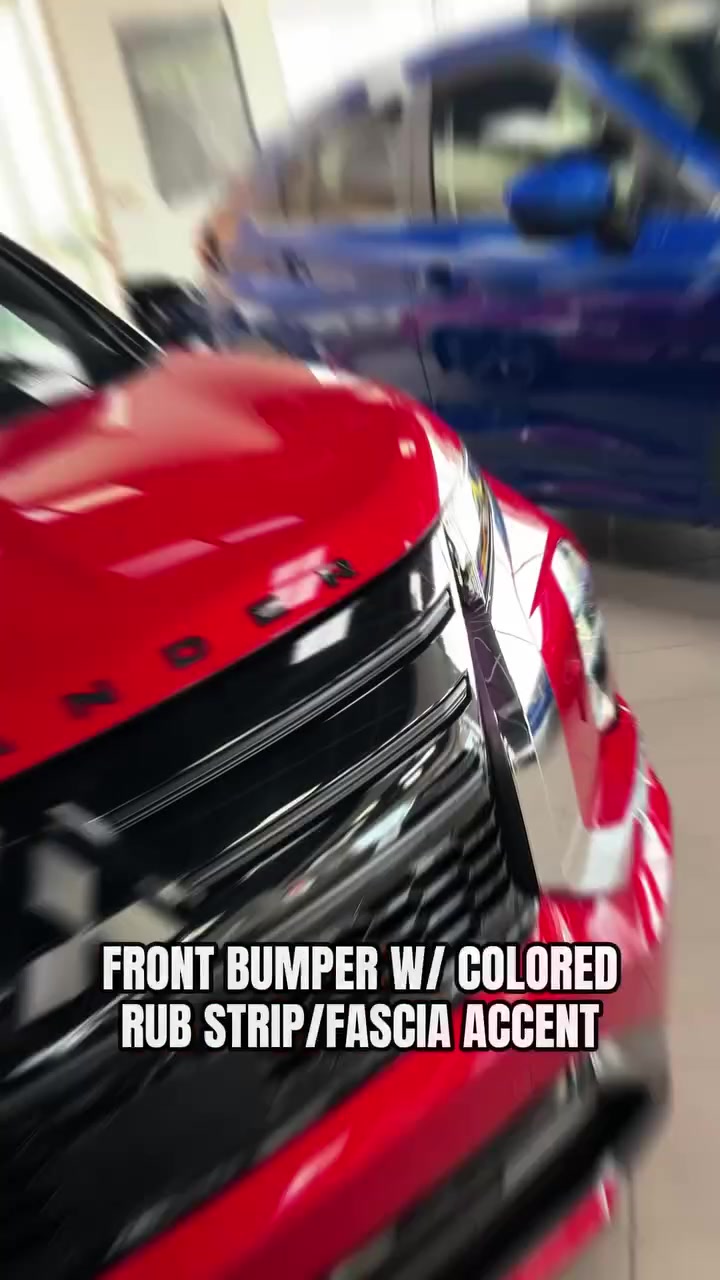 The 2026 Mitsubishi Outlander Ralliart channels its motorsport heritage with specialized exterior mud flaps and a custom-branded Ralliart start/stop ignition switch. Make it yours today by visiting Landmark Mitsubishi 🏁
