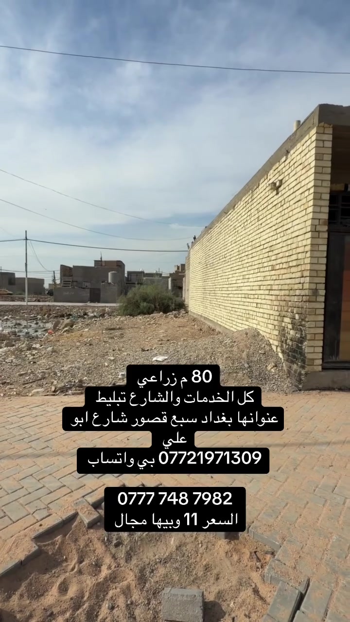 سبع قصور بغداد • ٨٠م • زراعي