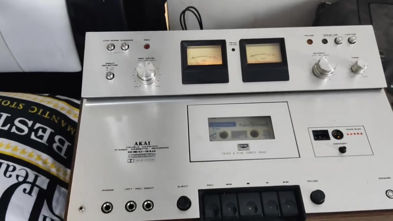 مسجل كاسيت • AKAI GXc 310 • بحالة ممتازة