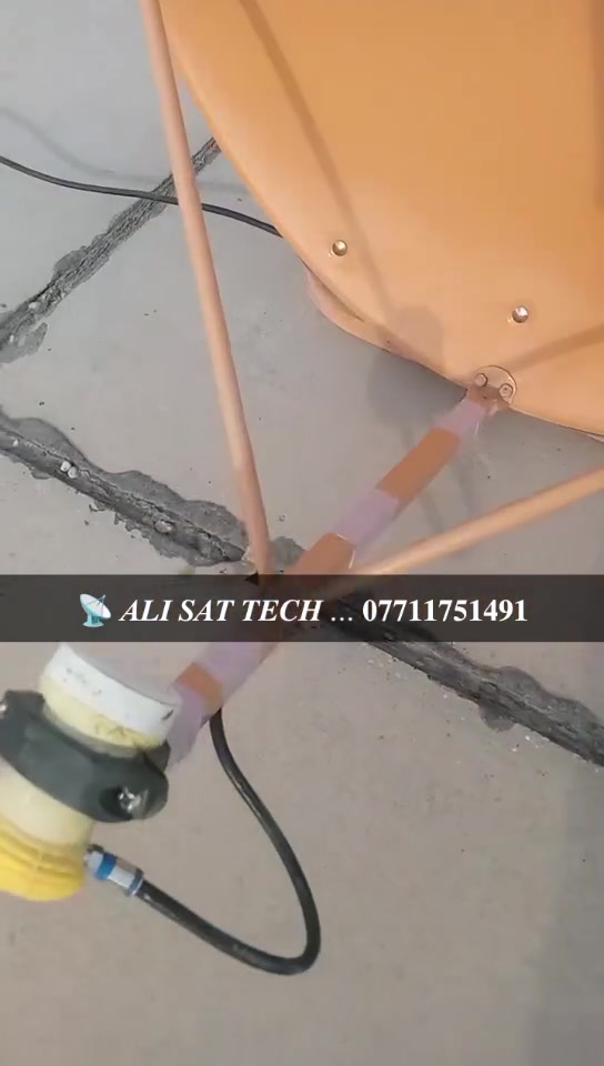 تنصيب طبق • نايل سات • جسر ديالى