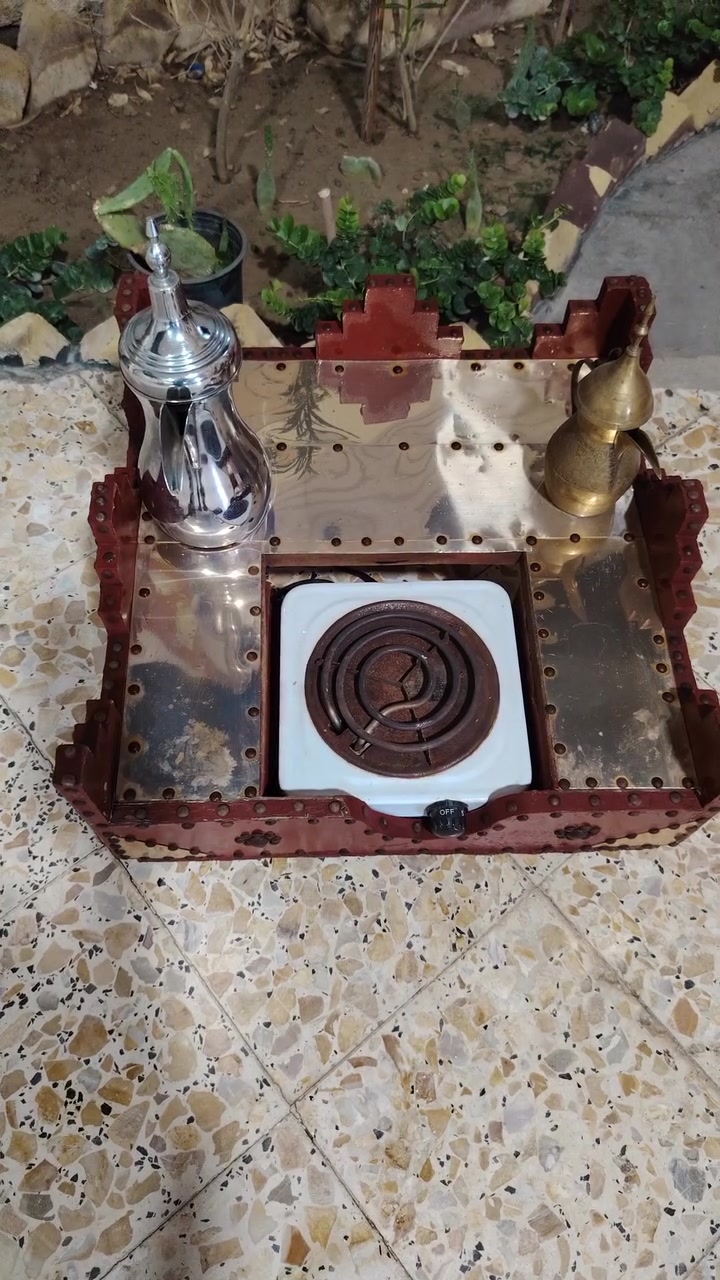 منقله كويتيه • دلتين نحاس • هيتر