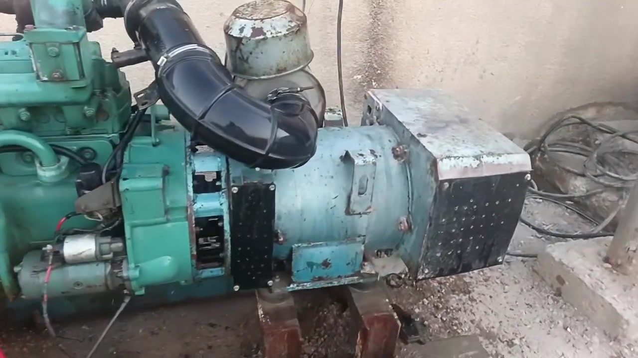 مولد فولفو البيع ستة سلندر راس التوليد55كيفي طبكة بلادية عل محرك النتصال***********

