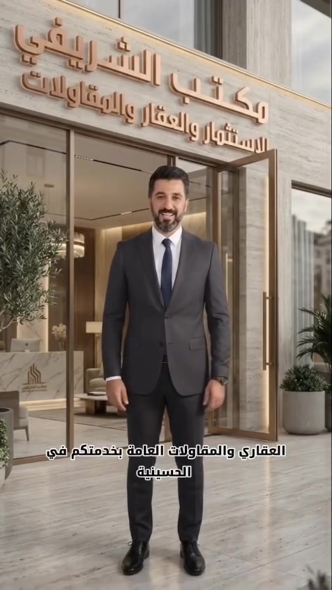 مكتب الشريفي الاستثمار العقاري   بإدارة سيد مؤمل الاستفسار الاتصال على الرقم ***********
