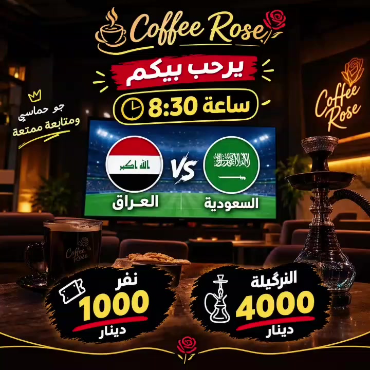 لمة حلوة وعروض احلى يم كوفي روز اللي صاير بسامراء شارع البهراط
