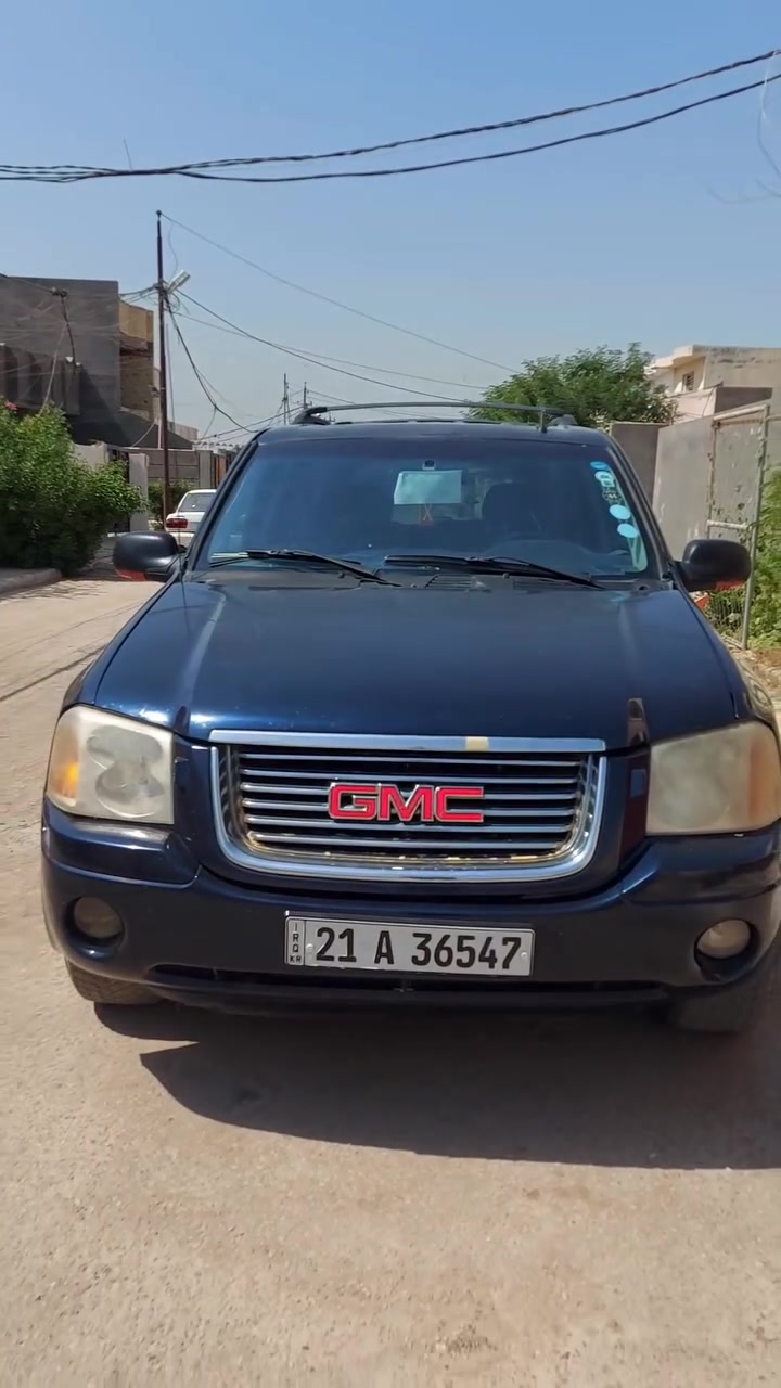 جمسي انفوي 2007
فول مواصفات SLT
السياره مصبوغه عام 
المحرك بي بخار
التبريد نقص بطل تبريد  

🚘 GMC Envoy 2007 SLT
🔹 محرك Vortec 4.2L
🔹 قير أوتوماتيك
🔹 دبل
🔹 داخلية جلد
🔹 كشنات كهربائية
🔹 تدفئة كشنات 🔥
🔹 فتحة سقف كهربائية 🌤️
🔹 مثبت سرعة (Cruise Control)
🔹 تحكم كهربائي بالمرايات
🔹 زجاج كهربائي
🔹 تحكم كهربائي بالقفل المركزي
🔹 تحكم بالمقود
🔹 تكييف وتدفئة
🔹 نظام صوتي
🔹 ABS
🔹 وسائد هوائية
🔹 ويل  ألمنيوم
🚩 
📌 السيارة موديل 2007
📌 السيارة جاهزة للاستخدام
💰 السعر: ____٦٩$__
📍 المكان: __الصويرة ____
📞 للاستفسار: _____***********_
