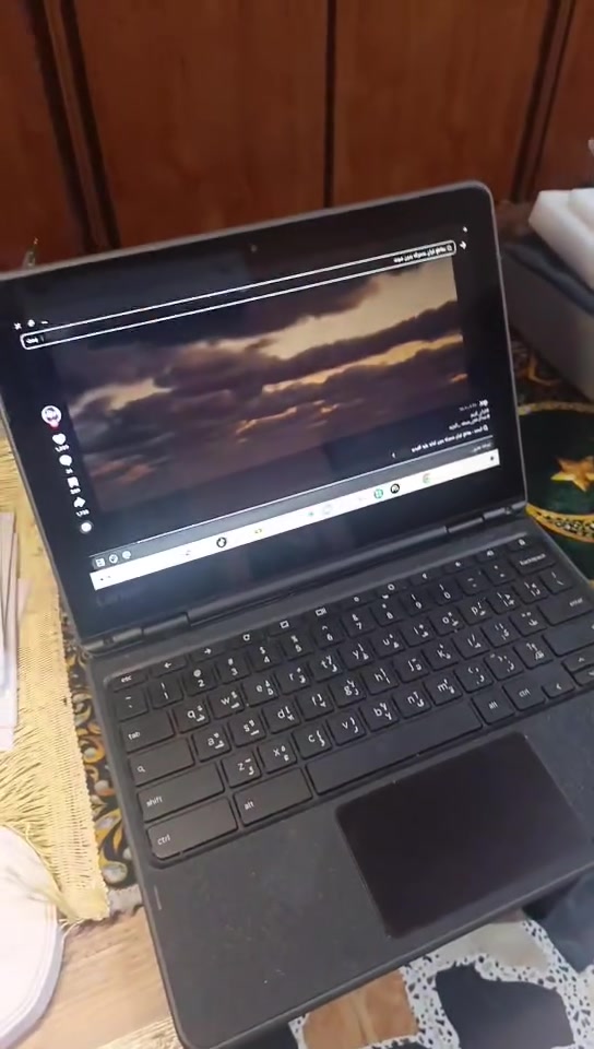 السلام عليكم....📡

لابتوب Lenovo 300e Chromebook 💡

وتصير ايباد شاشه لمس✍️
غير مستخدمة جديده🔎

تفيدك بعملك المكتبي
وتفيد الطلاب 🎒

حجم الشاشة 12.5

قلاب 360درجه 

نضام كروم بوك ( اندرويد )

(تدعم سوق بلي وجميع برامج التواصل الاجتماعي وجميع تطبيقات سوق بلي
ينزل بيه اي برنامج يعجيك ) 

مواصفات اللابتوب🖥

معالج intel inside

هارد 32 ssd

رام 4 gb

نضافة اللابتوب 100٪

صوت عالي كلش🎙

تدعم التصوير كامره امامية📸

شحن كلش زين يطول اكثر من يوم🔋

تدعم الطباعة والاستنساخ🖨
تدعم مواقع الدراسه 

نظام ويندرويد💻

كامره  تصوير امامي📸

منافد الابتوب.. 
1.HDMI
2.seo
3.lD
4.ysb
5.منفذ الشاحن 
6.منفذ السماعة

ملاخظه:بيه ضمان من المكتب الي اخذته منه وموجود كرت الضمان👉👉

هدايا اللابتوب 🎁
((شاحنه اصليه)) 
((قلم لمس شاشه))

(شرط عل فحص واي اختلاف عن المنشور ماكو) 

....العنوان الفلوجة قرب جامع التقوى .. 🛣
للأستفسار الاتصال او مراسلة الارقام التالي.. 

***********اتصال
***********واتساب

