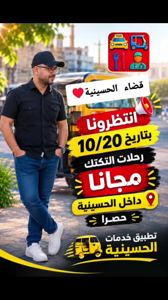 تكتك مجاني • الثلاثاء • الحسينية