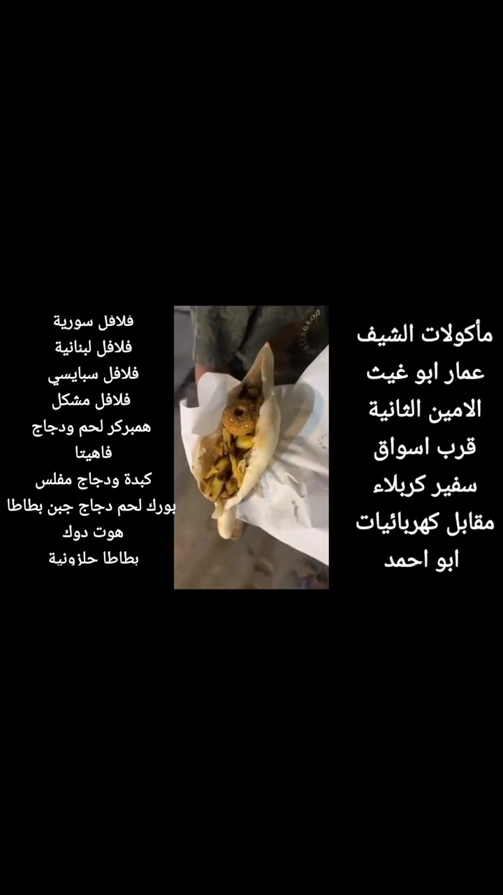 مأكولات الشيف عمار • الامين الثانية • فلافل متنوعة