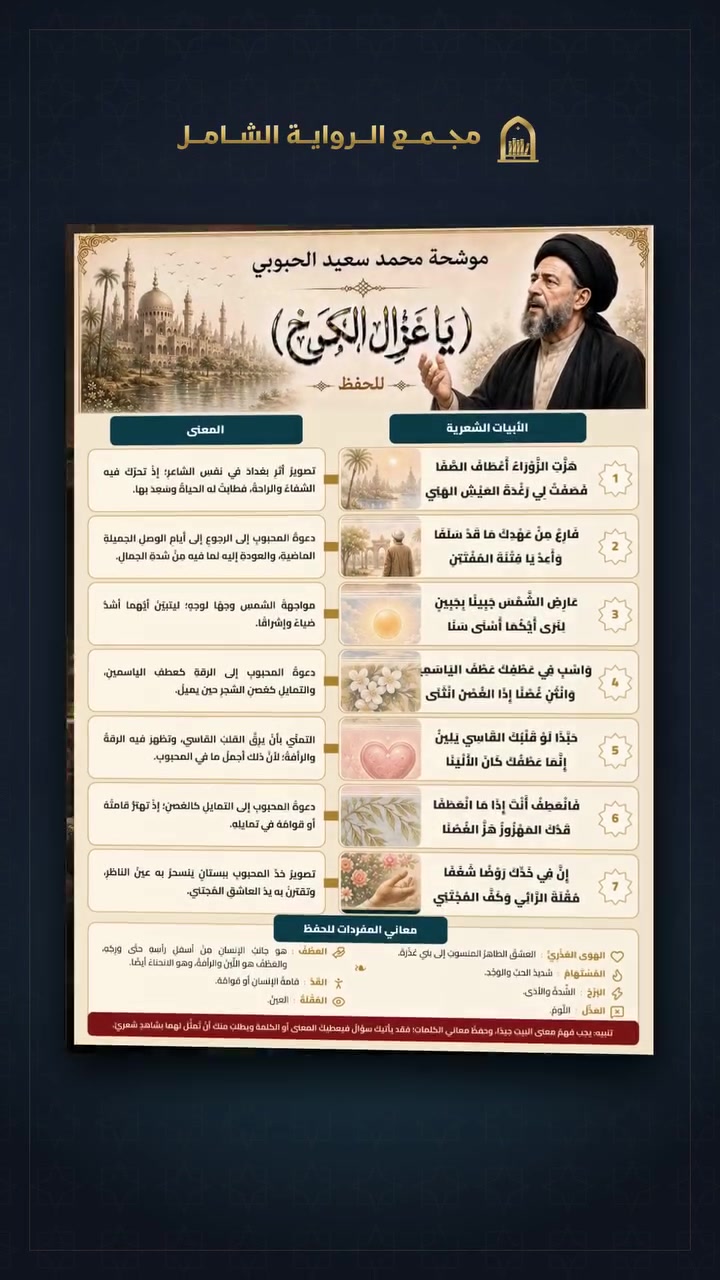 كنز اللغة العربية • السادس الإعدادي • نسخة ٢٠٢٧