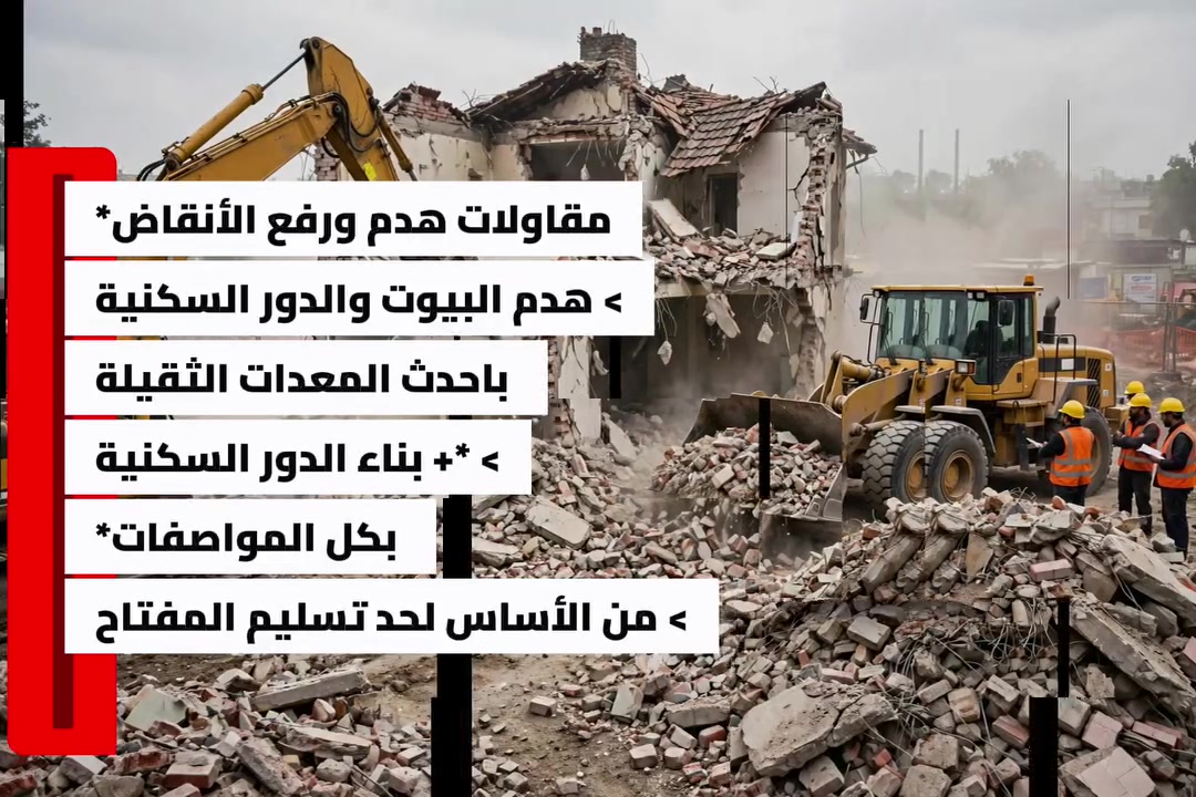 خدمات بناء • مقاولات • لا تفاصيل