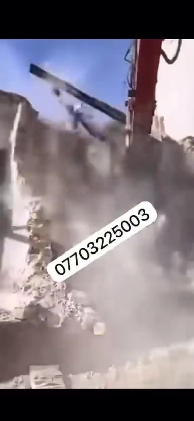 اليوم وبفظل الله تم
تفليش وهدم بيت بمساحة 250 م في القبلة وتم نقل الأنقاض وقلع القطعه ونقل الانقاض ودفنها بالجلمود والاسمنت والسبيس وحدلها طبقتين للأستفسار *********** أو ***********
